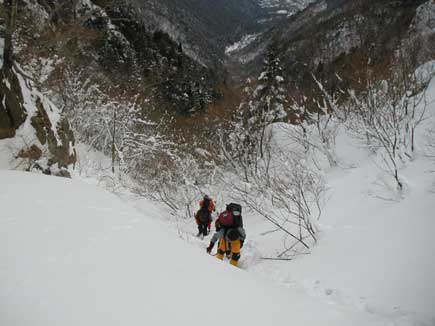金糞峠まであと一息